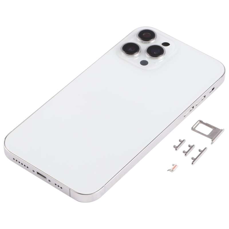 Stainless Steel Material Back Housing Cover with Appearance Imitation of iP13 Pro for iPhone XR(W...