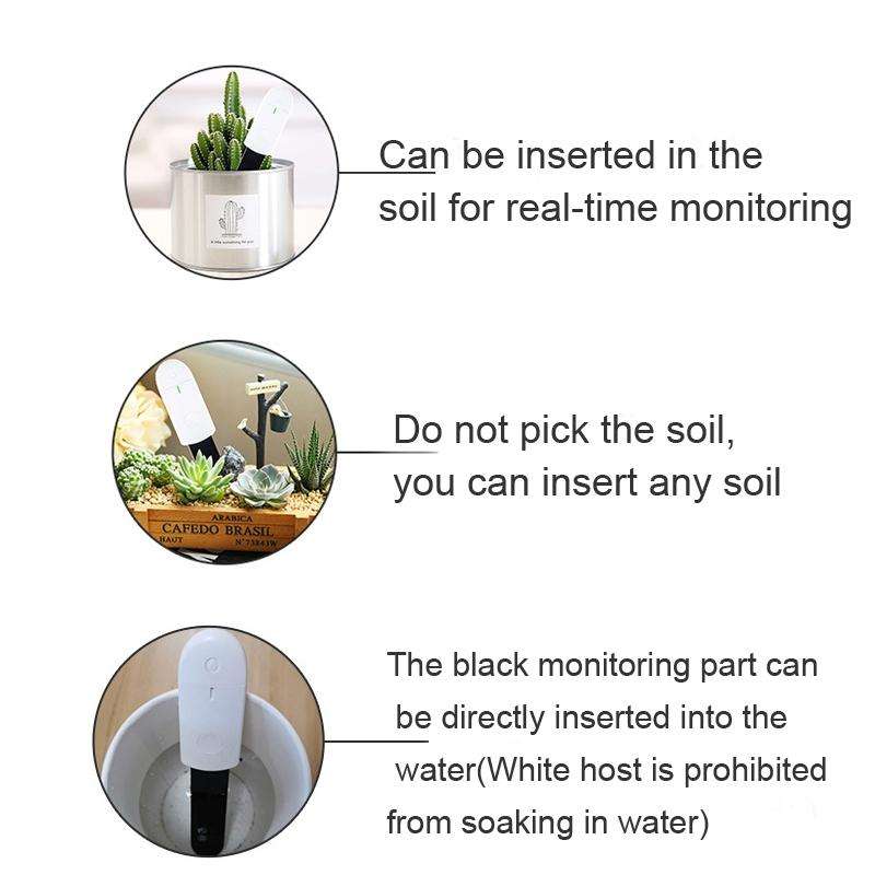 WN1803 Intelligent Soil Moisture Meter Tester Moisture Analysis Measuring Instrument Flowers Gras...