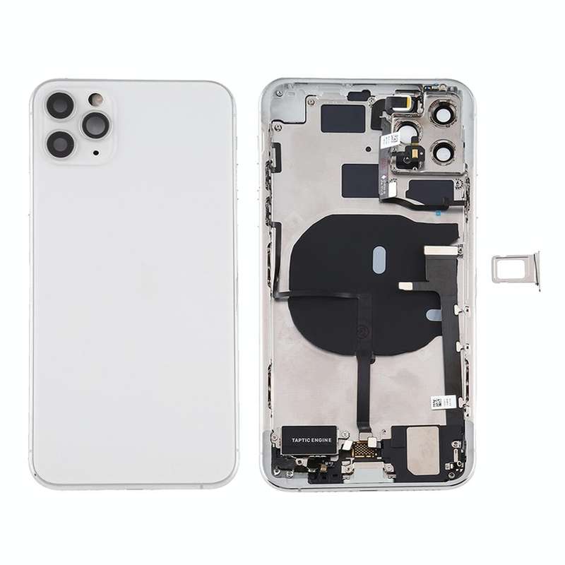 Battery Back Cover Assembly (with Side Keys & Power Button + Volume Button Flex Cable & Wireless ...