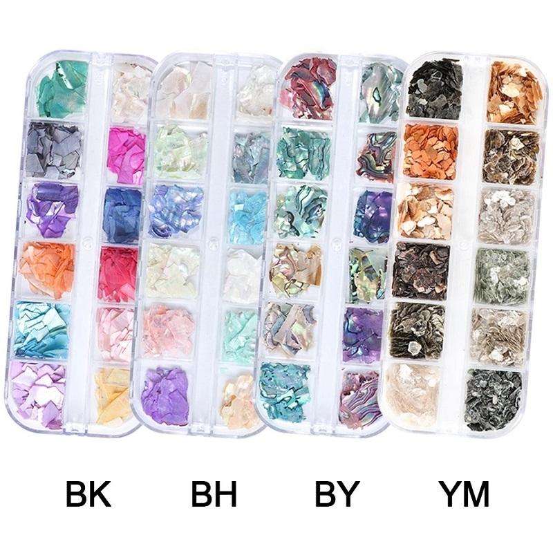 Symphony Flake Mica Flake Shell Nail Art Sequins, Specification: BH