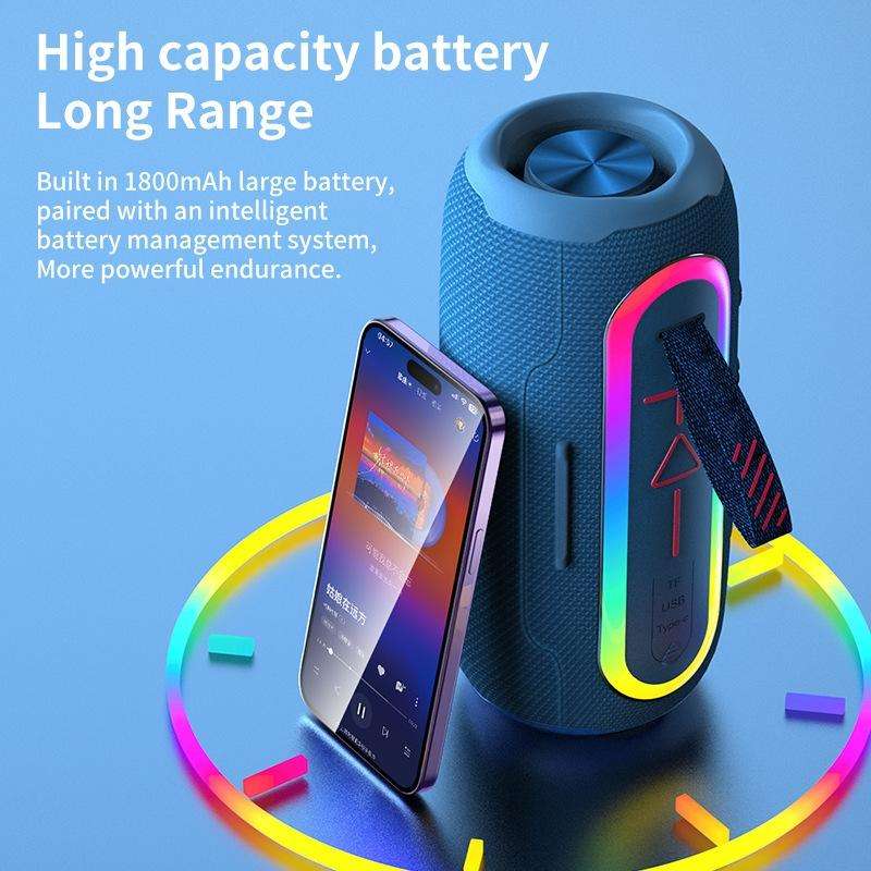 Flip6 Max Portable Wireless Bluetooth Speaker Outdoor Subwoofer(Black)