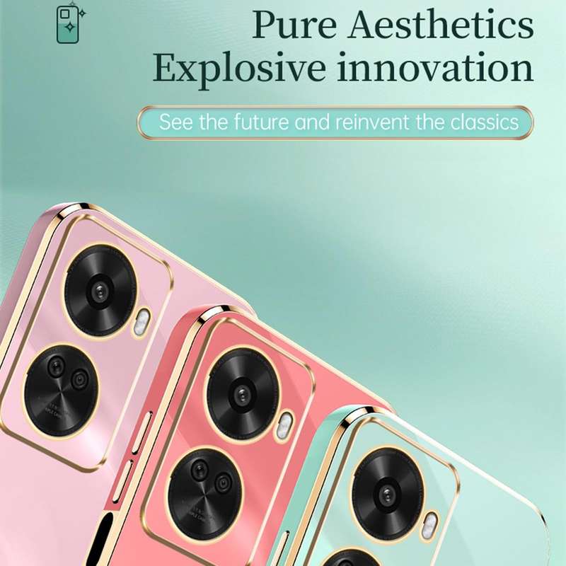 For Huawei Nova 11 SE XINLI Straight Edge 6D Electroplate TPU Phone Case with Ring Holder(Cherry ...
