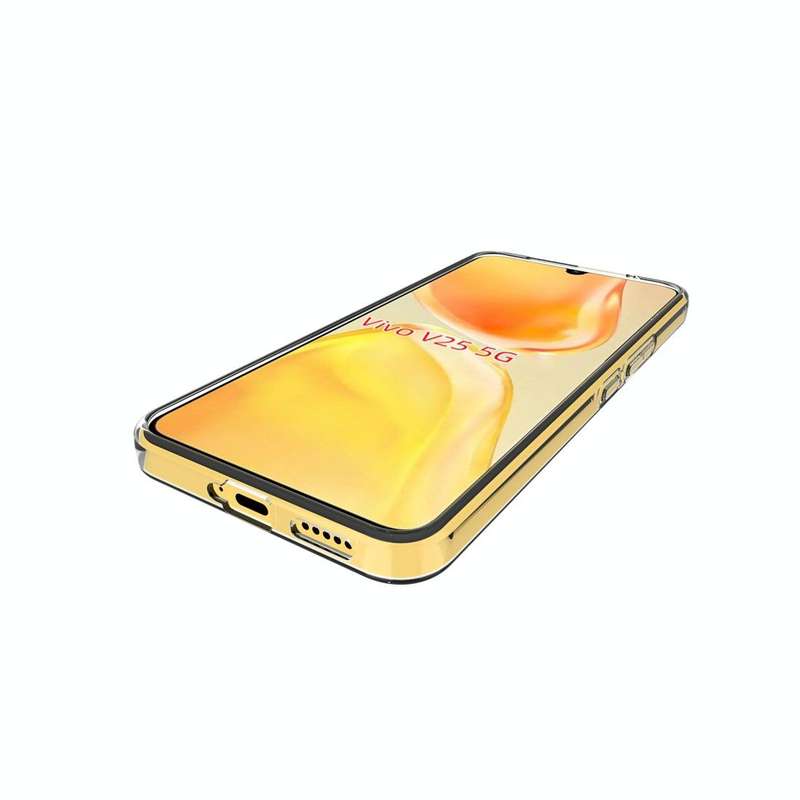 For vivo V25 5G Waterproof Texture TPU Phone Case(Transparent)