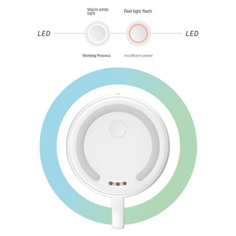 Wireless Charging Outdoor Portable Mini Electric Juicer (Pink)