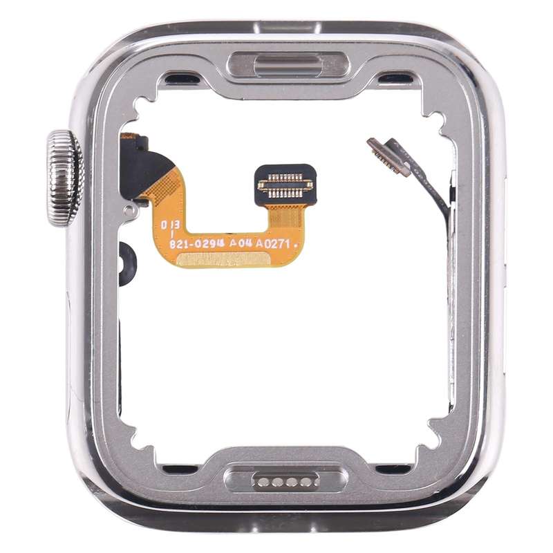 For Apple Watch Series 6 40mm Stainless Steel Middle Frame Bezel Plate with Loudspeaker / Power /...