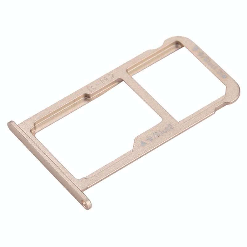 For Huawei Maimang 5 SIM Card Tray & SIM / Micro SD Card Tray(Gold)