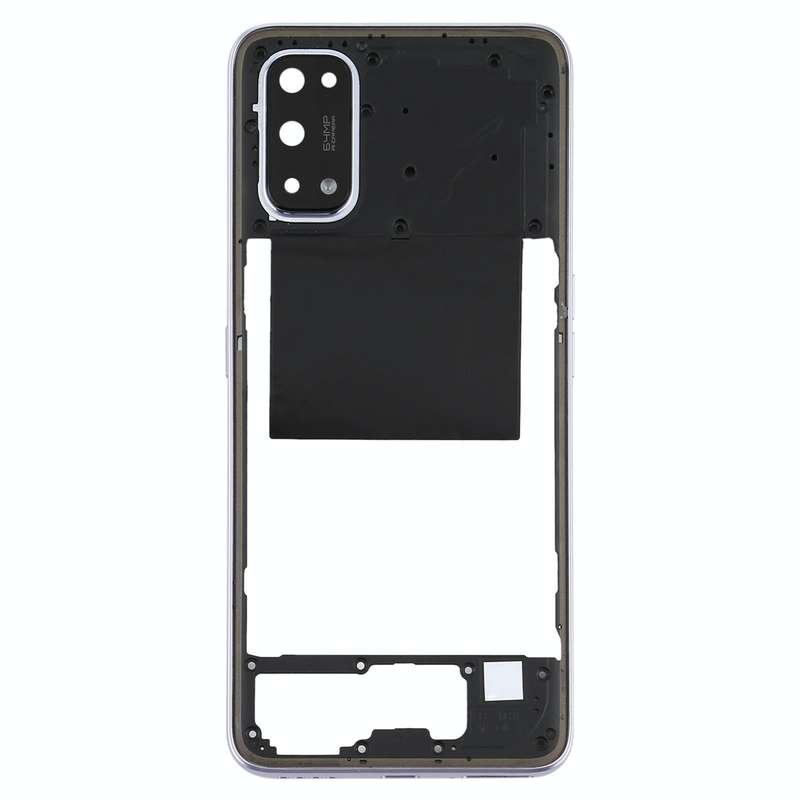 For OPPO Realme X7 Back Housing Frame (Purple)
