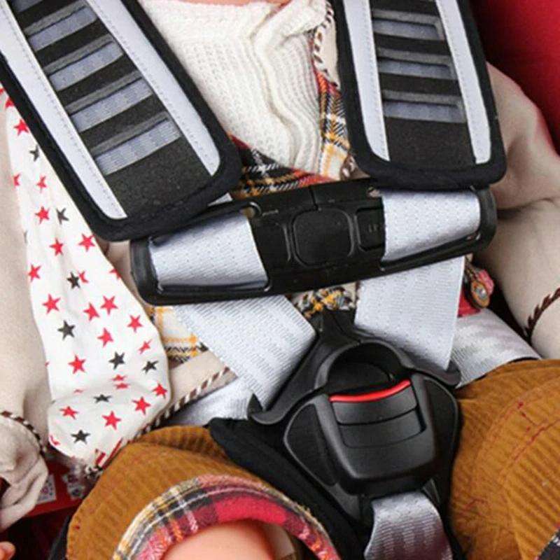 Child Safety Seat Belt 5-point Chest Buckle Adjustment Lock