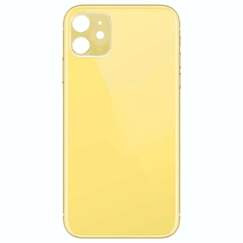 Glass Battery Back Cover for iPhone 11(Yellow)