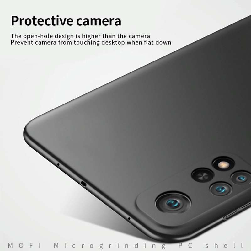For Xiaomi Mi 10T / 10T Pro / K30S MOFI Frosted PC Ultra-thin Hard C(Rose gold)