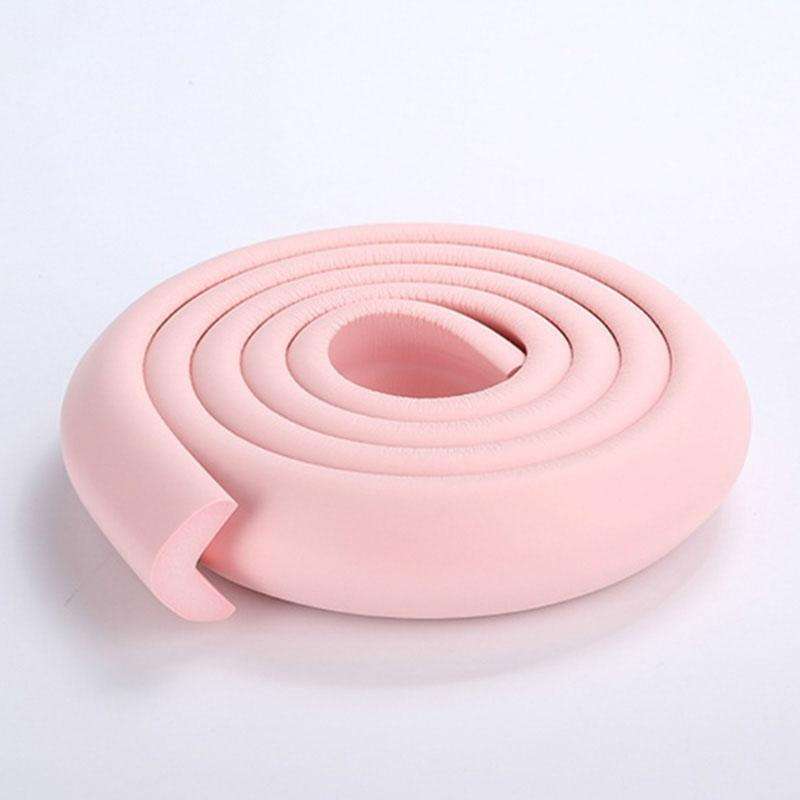 212cm Baby Edge Cushion Foam with Self-adhesive Tape(Pink)