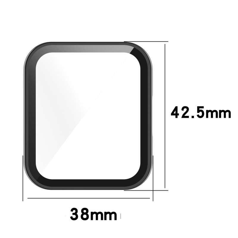 For Xiaomi Redmi Watch 2 Lite PC Toughened Film All-in-One Full-Enclosed Case(Blue)
