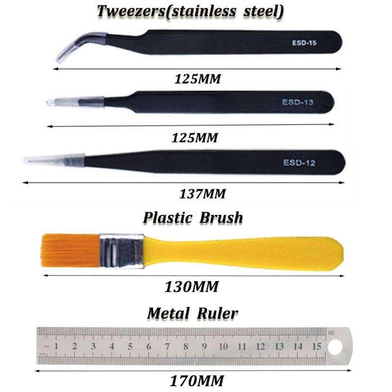 Portable Cloth Bag Mobile Phone Disassembly Maintenance Tool Multi-function Combination Tool Scre...