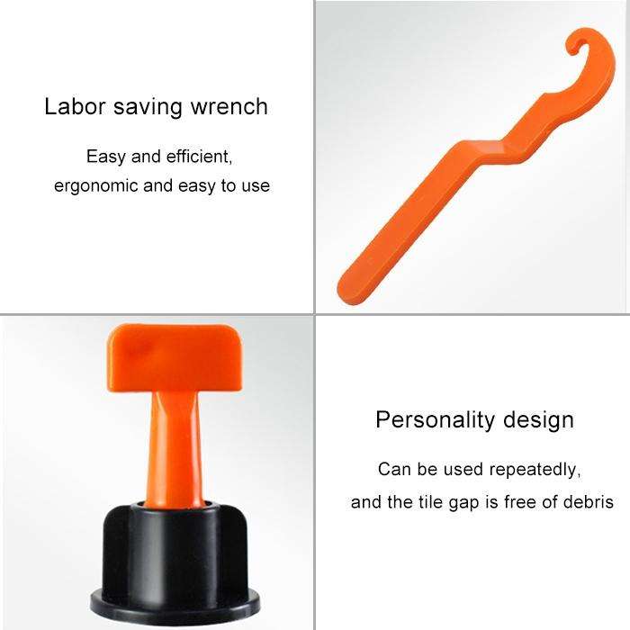 50 PCS Leveler Clip Leveling Device Paving Tile Positioning Aids