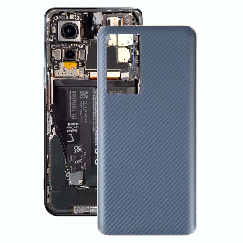 For vivo iQOO 8 OEM Glass Battery Back Cover(Black)