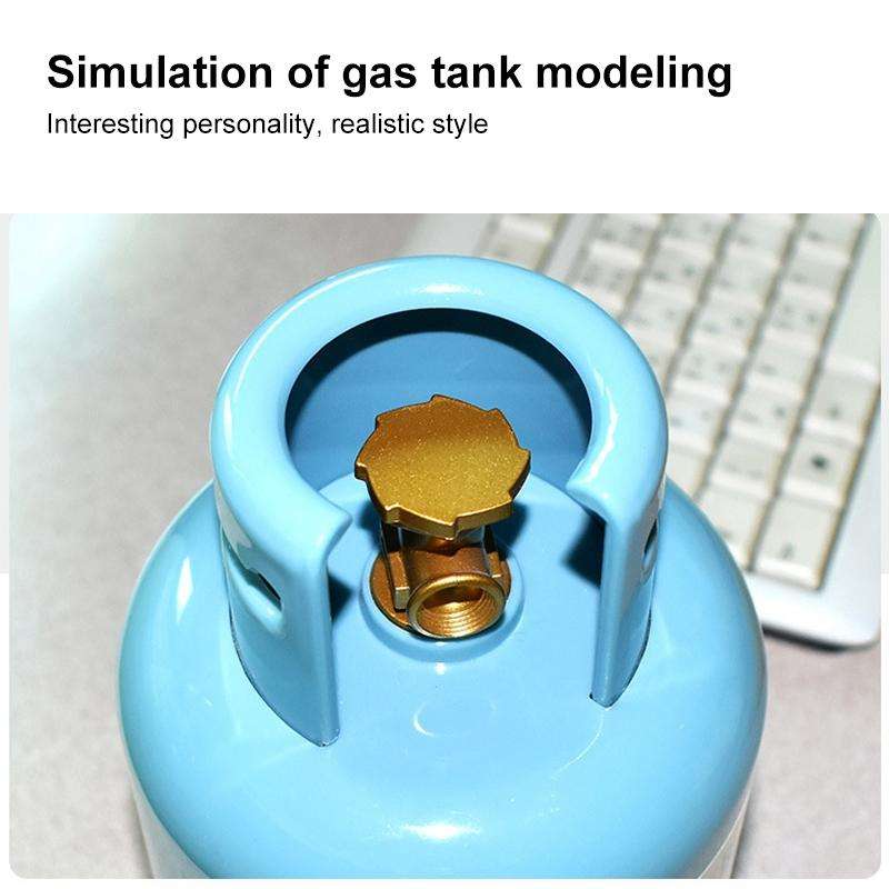 Kids Toy Simulated Gas Tank Coin Money Saving Storage Box Piggy Bank(Random Color Delivery)