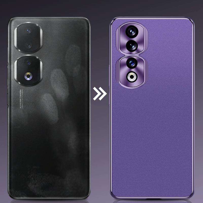 For Honor 90 Starshine Frosted Series Airbag Shockproof Phone Case(Black)
