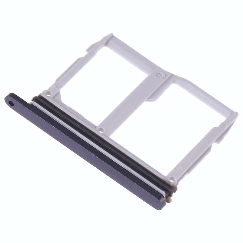 SIM Card Tray + Micro SD Card Tray for LG G6 H870 H871 H872 LS993 VS998 US997 H873(Black)