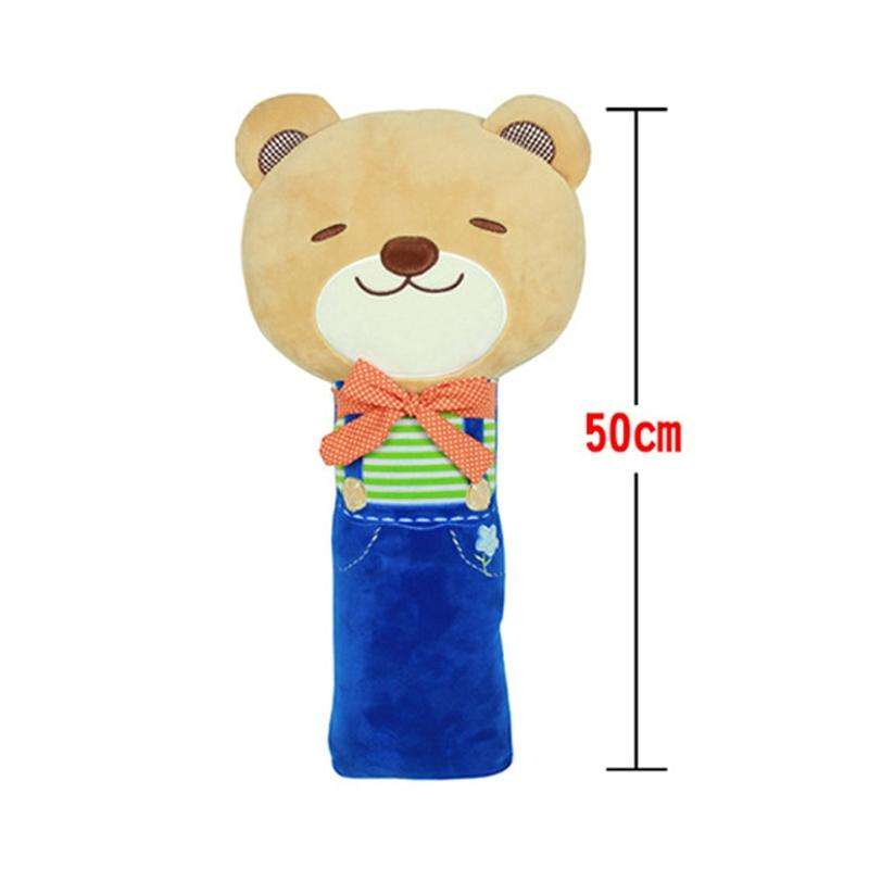50cm Children Car Belt Cartoon Shoulder Protector Pillow(Lion)