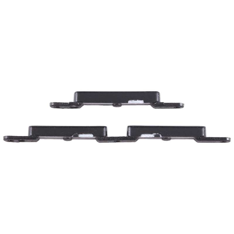 For Samsung Galaxy M10s SM-M107 10pcs Power Button + Volume Control Button(Black)