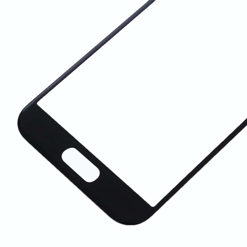 For Samsung Galaxy A5 (2017) / A520 10pcs Front Screen Outer Glass Lens (Black)