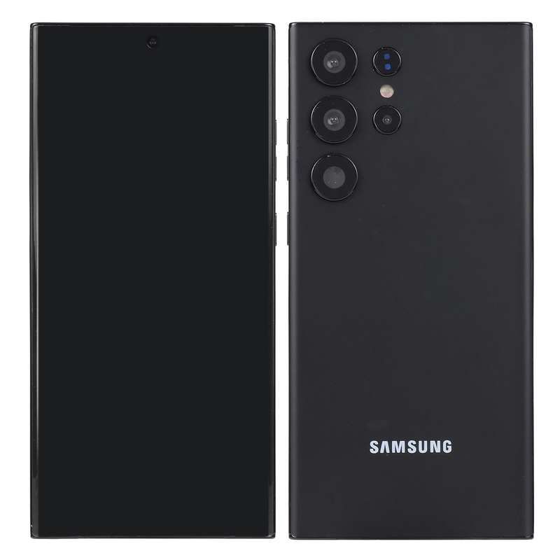 For Samsung Galaxy S23 Ultra 5G Black Screen Non-Working Fake Dummy Display Model(Black)