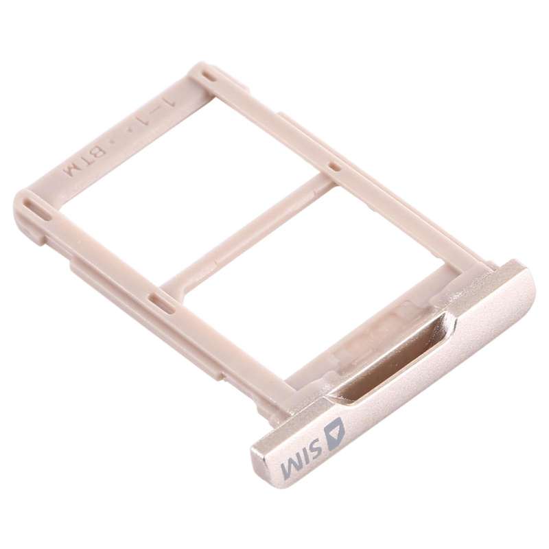 For Samsung Galaxy Tab A 7.0 (2016) SM-T285 SIM Card Tray + SIM Card Tray (Gold)