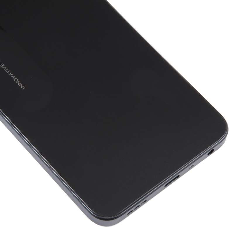 For OPPO A78 Original Battery Back Cover with Middle Frame(Black)