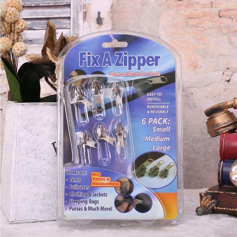 3 Boxes Small & Medium & Large Size Instant Repair Universal Fix A Zipper Head Kit Rescue Home DI...