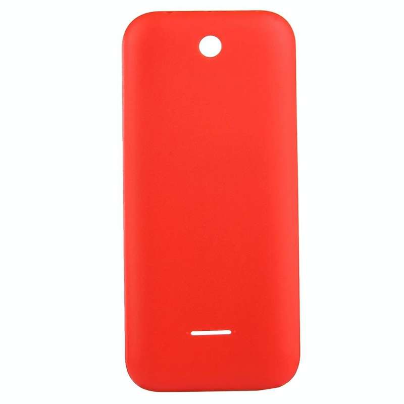 Solid Color Plastic Battery Back Cover for Nokia 225 (Red)