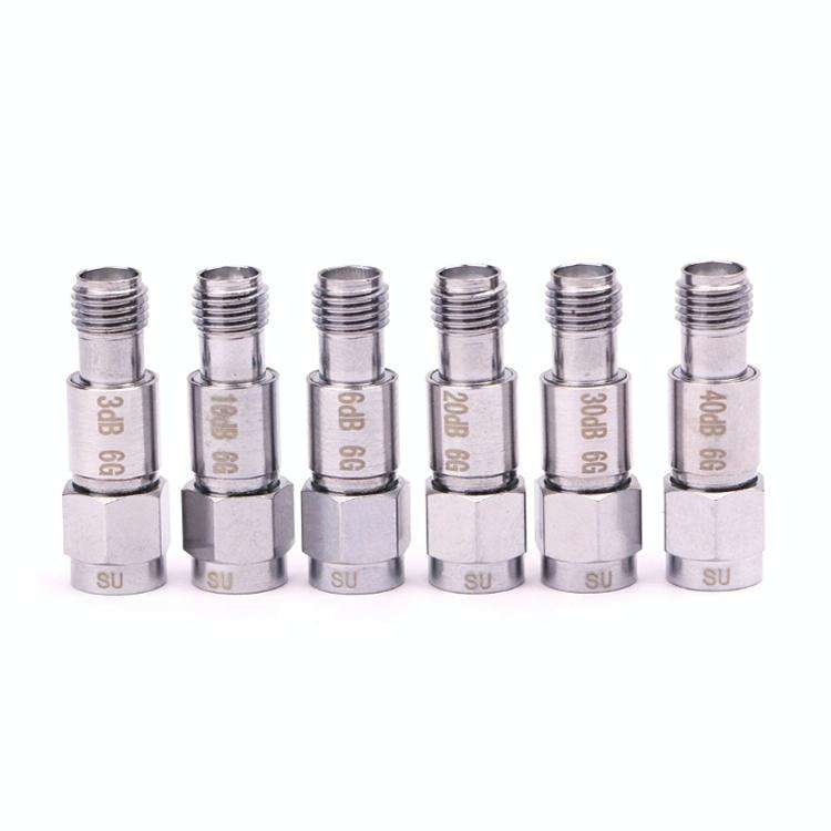 15dBi SMA Attenuator DC-6GHz SMA Coaxial Fixed Connectors