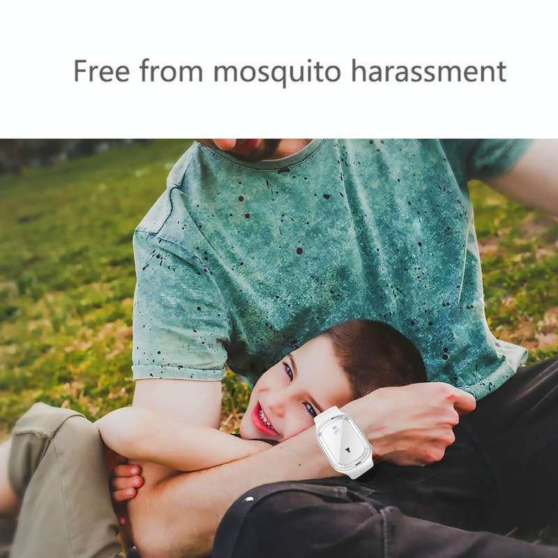 Smart Ultrasonic Mosquito Repellent Bracelet
