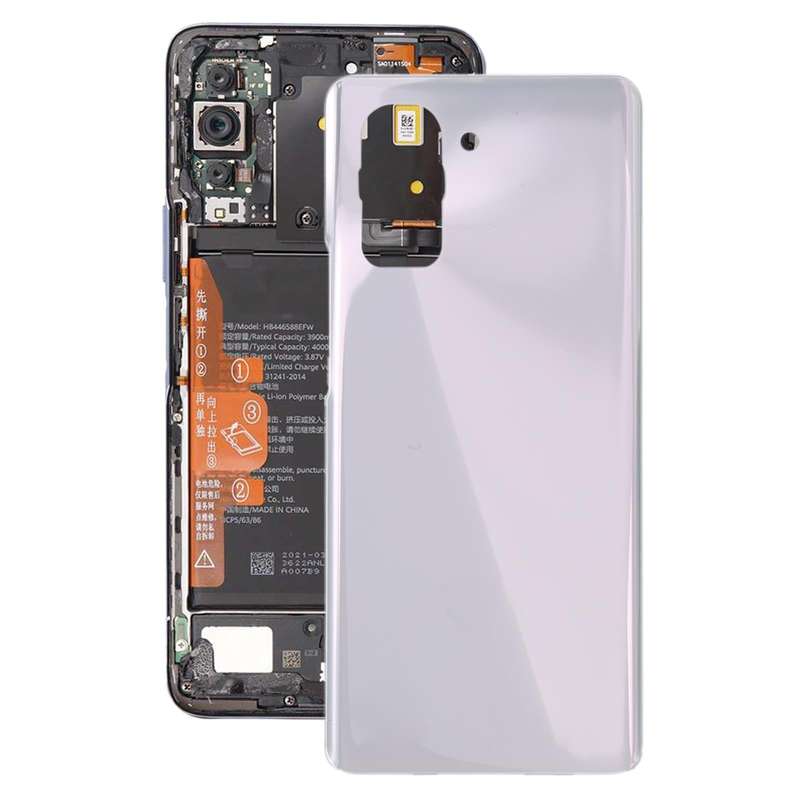 For Huawei Nova 10 OEM Glass Battery Back Cover(White)