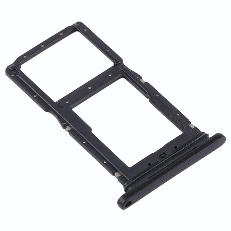 SIM Card Tray + SIM Card Tray / Micro SD Card Tray for Huawei Y9s 2020 (Black)