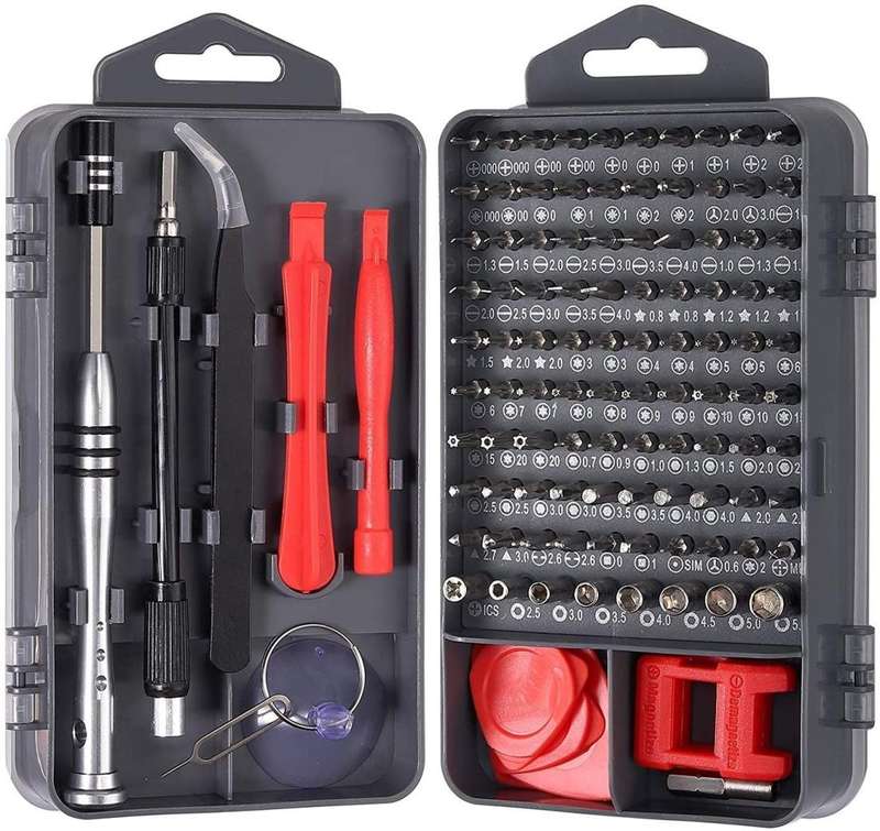 110 in 1 Watch Mobile Phone Disassembly Maintenance Tool Multi-function Chrome Vanadium Steel Scr...