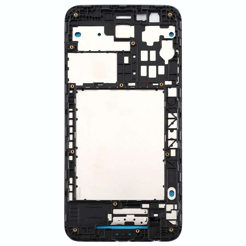 Front Housing LCD Frame Bezel Plate for LG K30 / K10 (2018) / X410 LMX410 LMX410TK (Black)