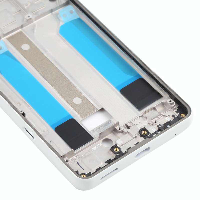 Middle Frame Bezel Plate for Sony Xperia Ace II SO-41B (White)