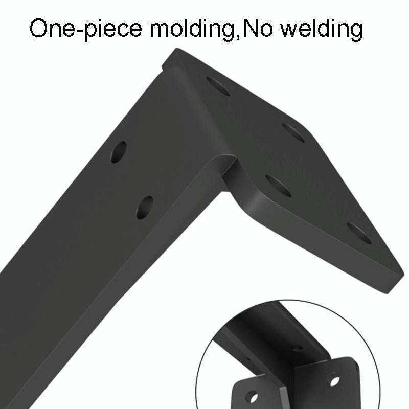 6 inch 5mm T Type Heavy Duty Bracket Concealed Load-Bearing Laminate Support Bracket