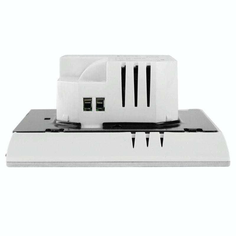 Electric Floor Heating System LCD Display Programmable Room Thermostat(Black)