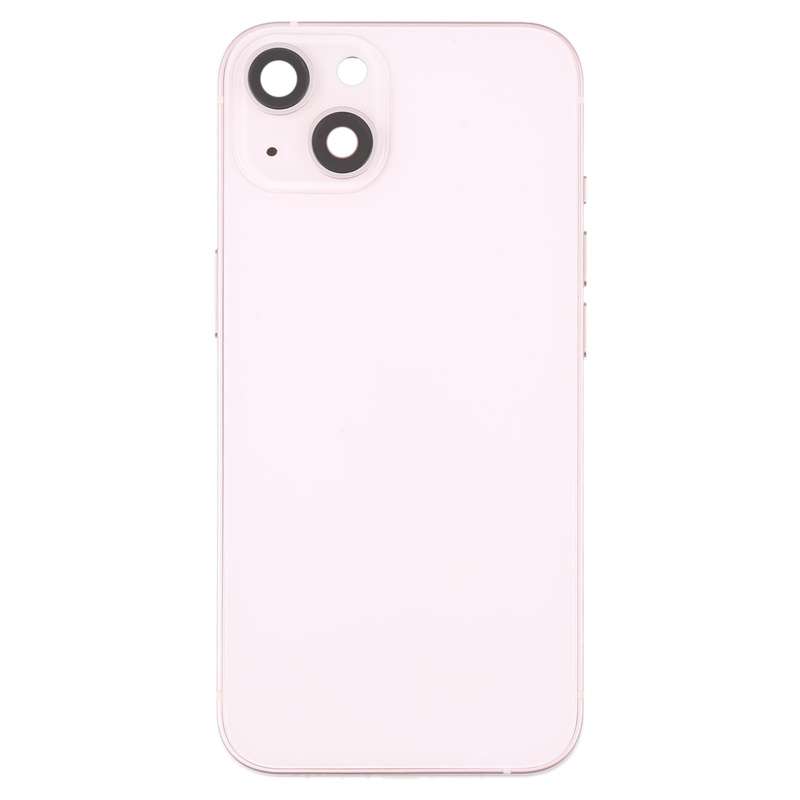 For iPhone 13 Battery Back Cover with Side Keys & Card Tray & Power + Volume Flex Cable & Wireles...
