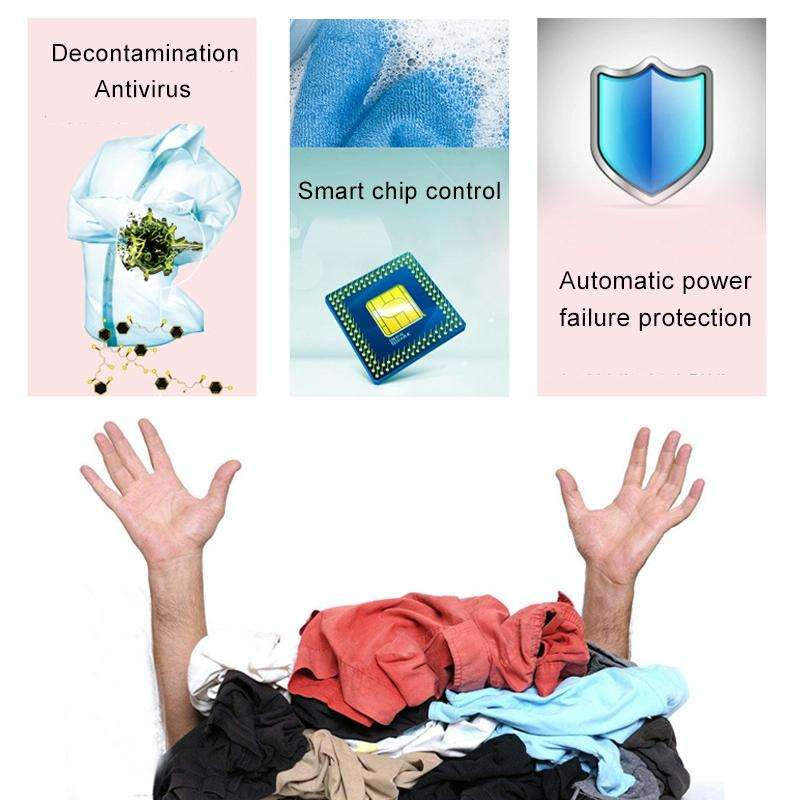 Portable Mini Ultrasonic Washing Machine Cleaner for Clothing / Vegetable / Fruit