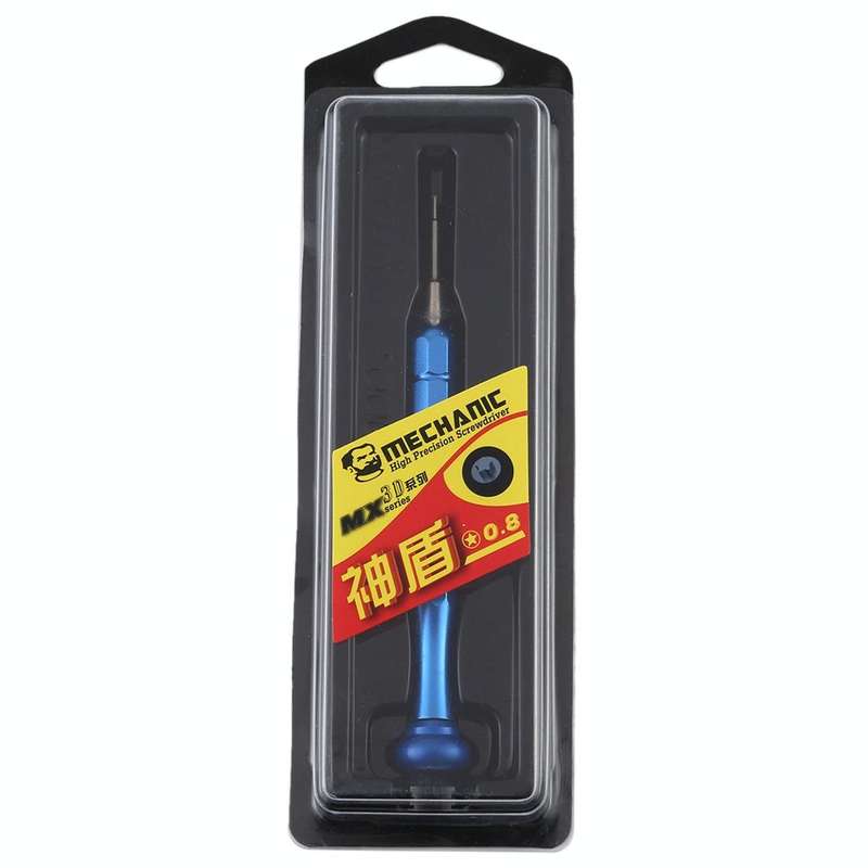MECHANIC MX 3D 0.8 Five Star Screwdriver Precision Phone Dismantling Tool, Random Color Delivery