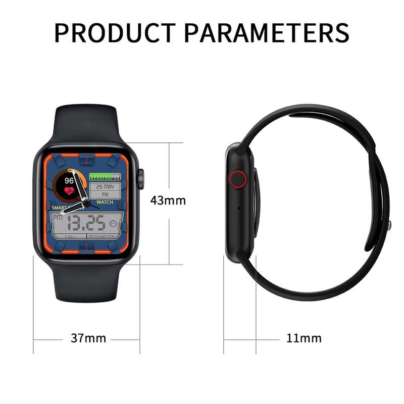 DW35 1.75 inch Full Screen IP67 Waterproof Smart Watch, Support Sleep Monitor / Heart Rate Monito...