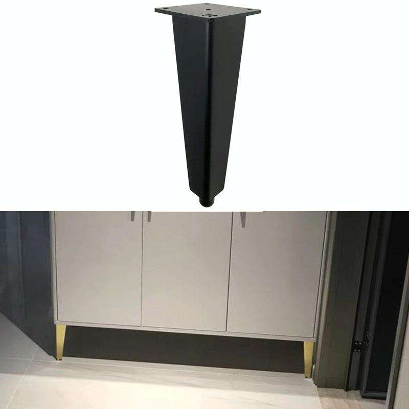 Adjustable All Aluminium Furniture Stand Legs, Height: 30cm(Black)