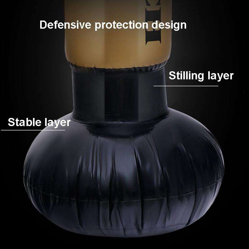 PVC Adult Children Thick Vertical Inflatable Punching Bag Tumbler Inflatable Boxing Column, Heigh...