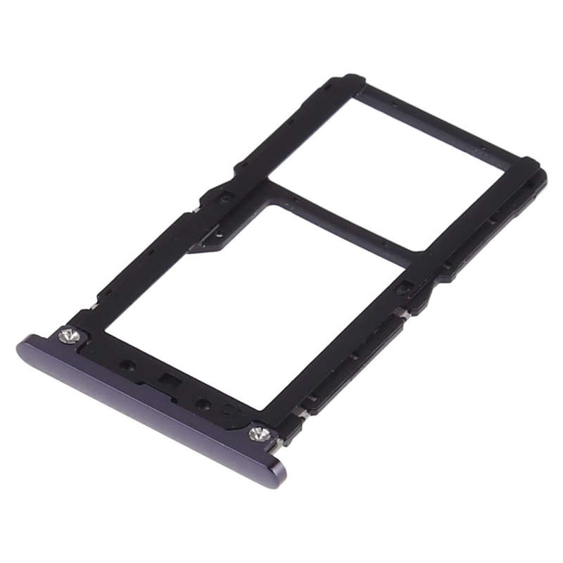 SIM Card Tray +  Micro SD Card for Xiaomi Mi 8 Lite(Black)