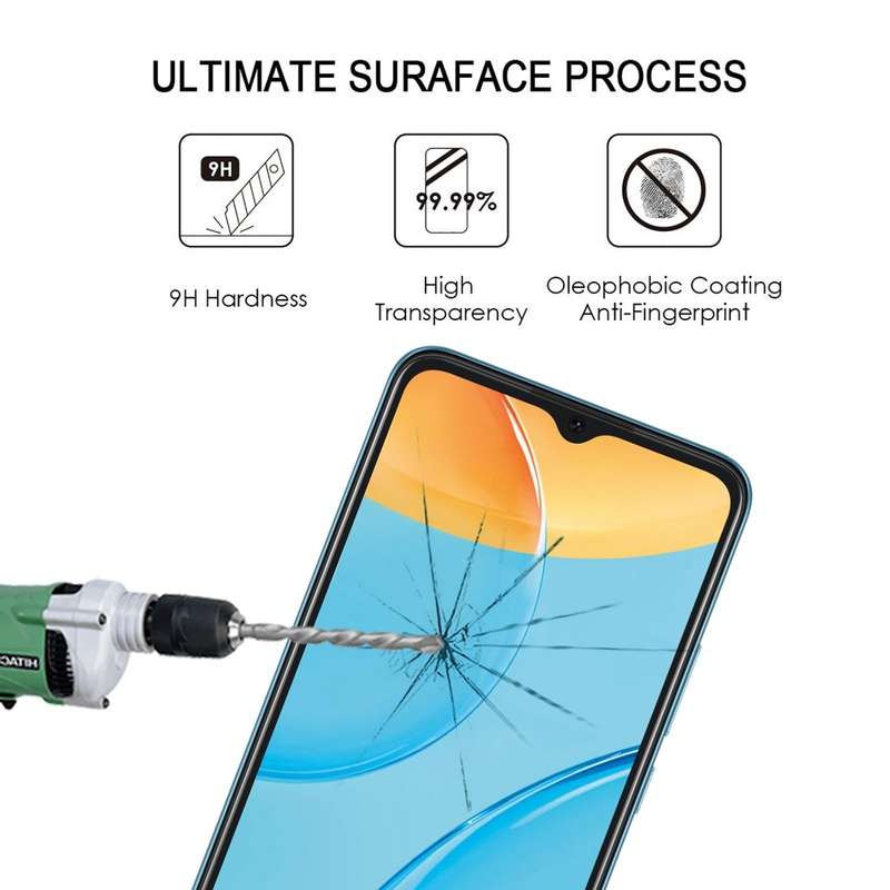 For OPPO A35 / A54S Full Glue Full Cover Screen Protector Tempered Glass Film