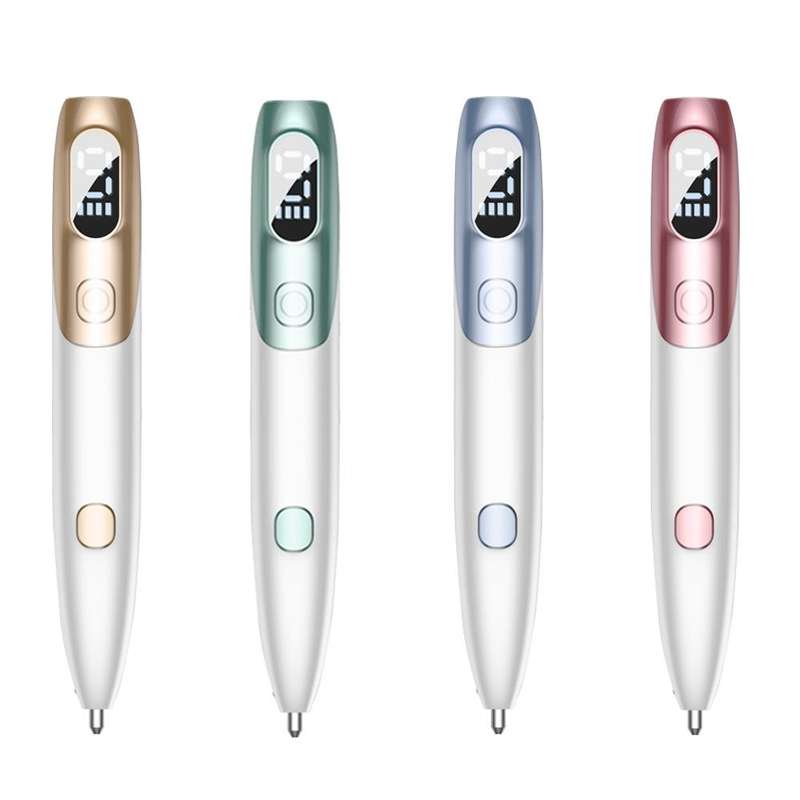 FY-106 Portable Mole and Freckle Removal Pen Household Laser Beauty Equipment(Rose Gold)