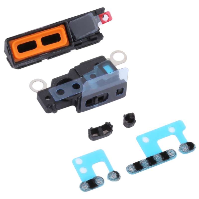 10 PCS Speaker Dustproof Mesh with Frame For iPhone 13 Pro Max(Black)