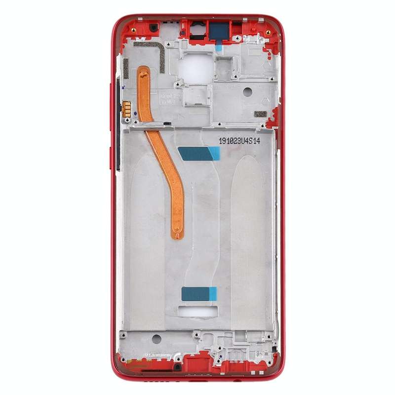 Original Middle Frame Bezel Plate for Xiaomi Redmi Note 8 Pro(Red)